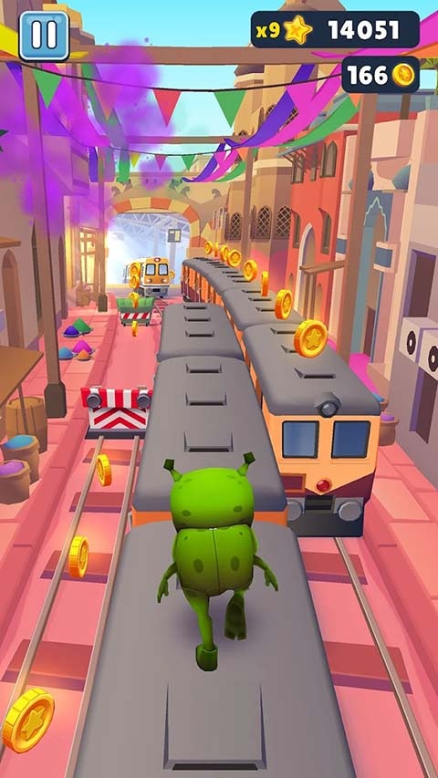 地铁跑酷playmods更换地图版