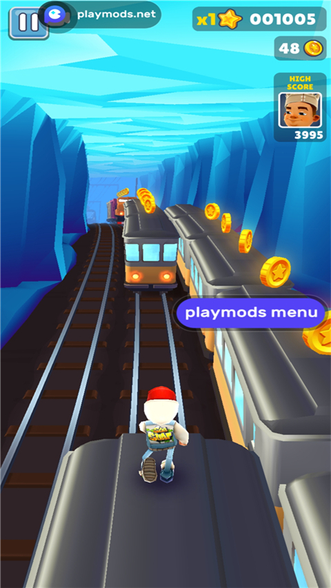 地铁跑酷playmods更换地图版